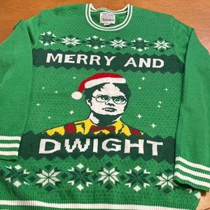 Mens Large Tipsy Elves Office Christmas Sweater
